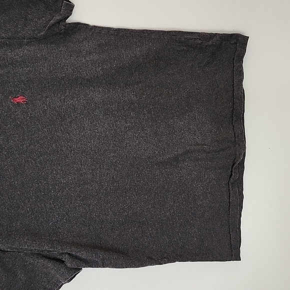 Polo Ralph Lauren gray t shirt, baby tee, neutral casual Women's size small - Picture 3 of 7